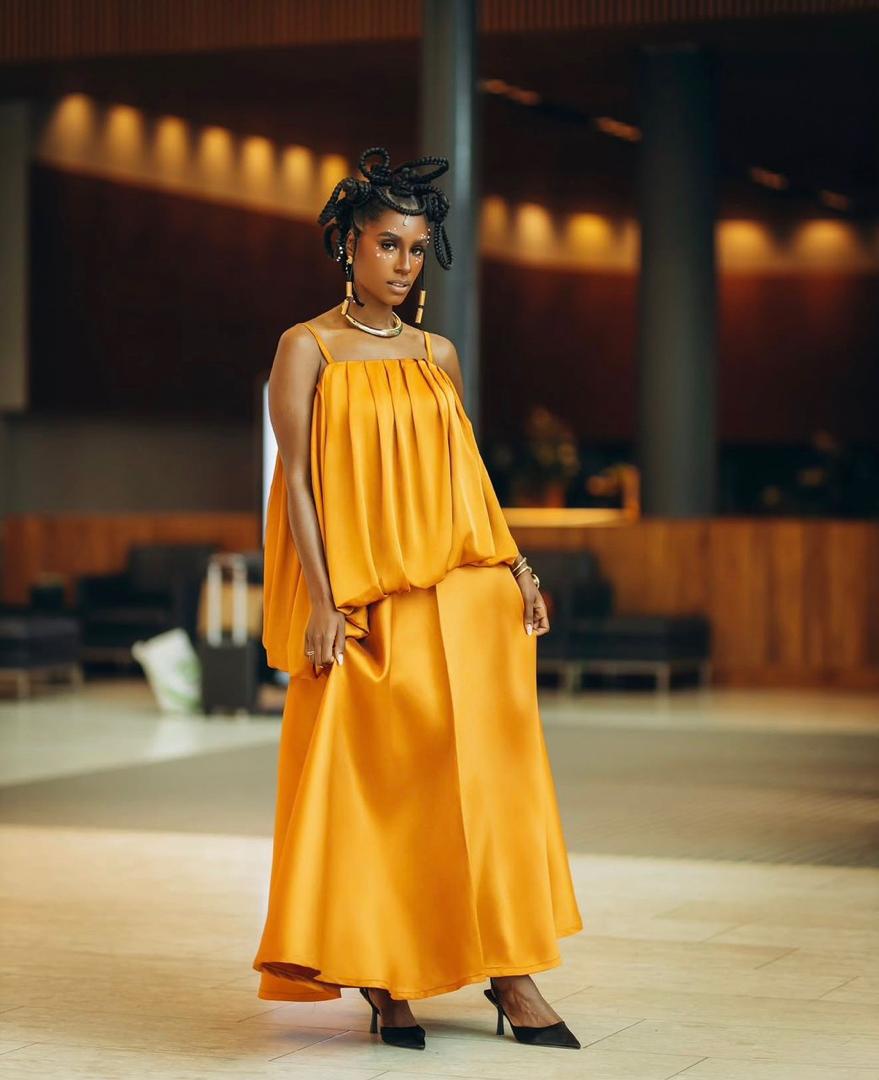 5KWomen by Koyinsola gold draped look