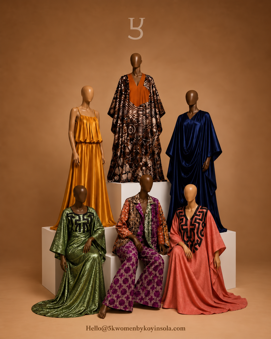 Heritage Reimagined collection looks by 5KWomen by Koyinsola