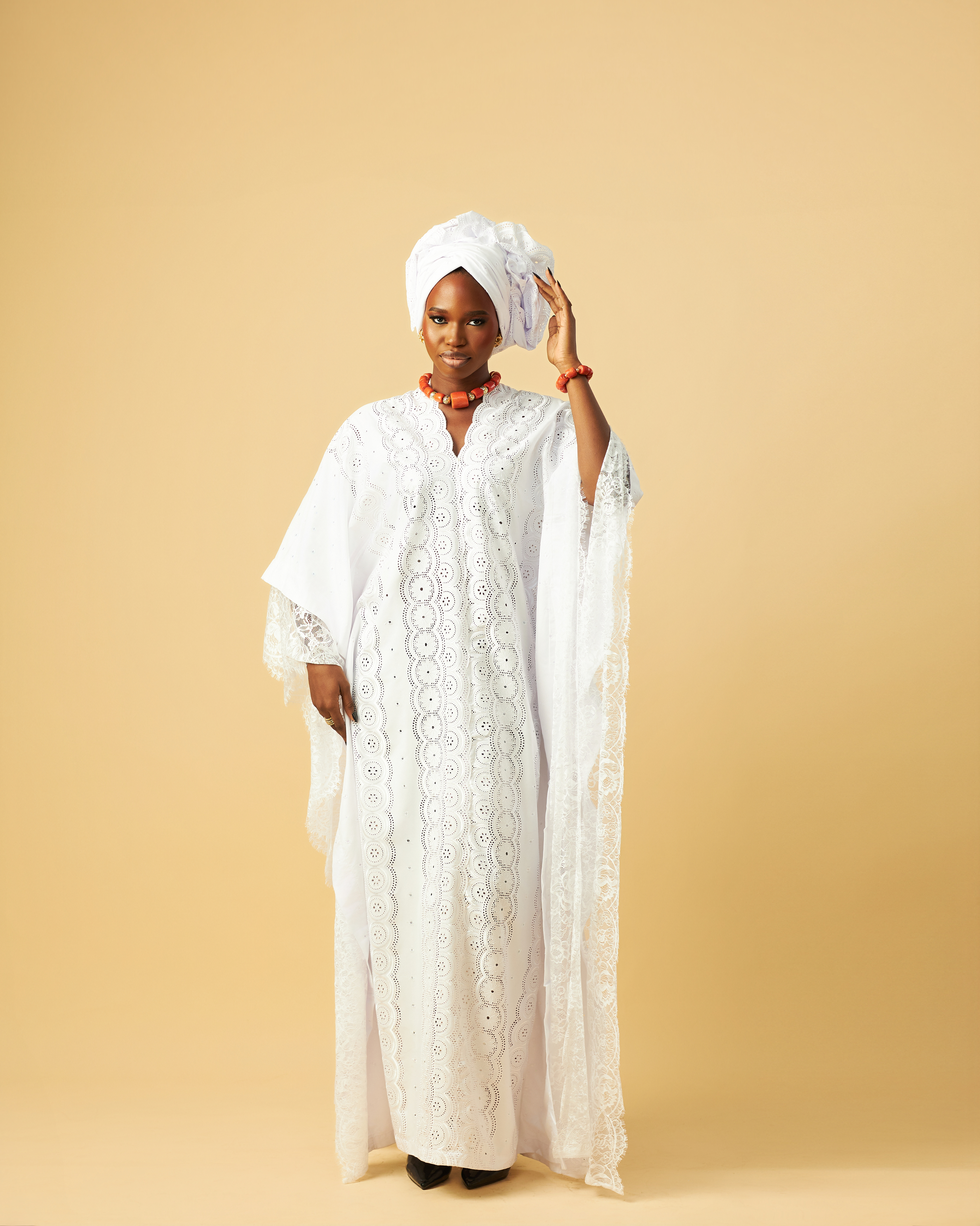 White Lace Bubu by 5KWomen by Koyinsola